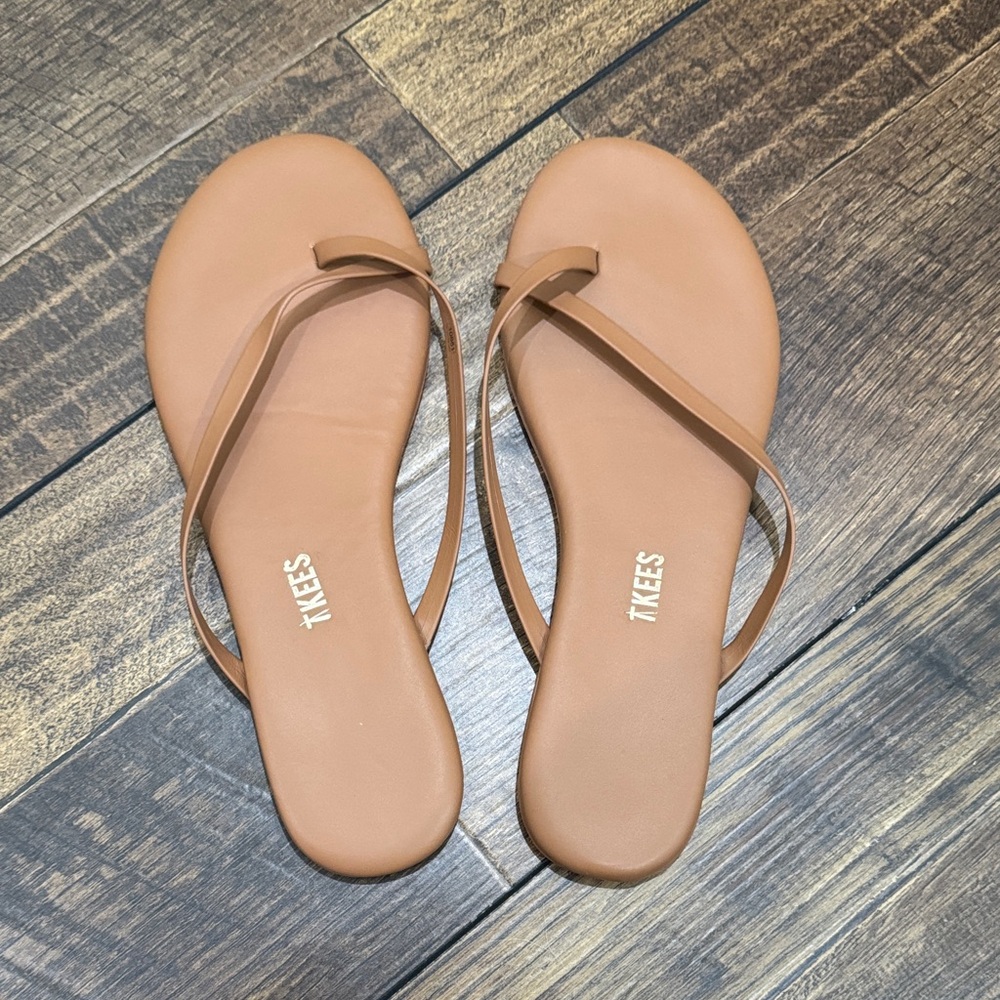 TKEES Women's Brown Strappy Sandals